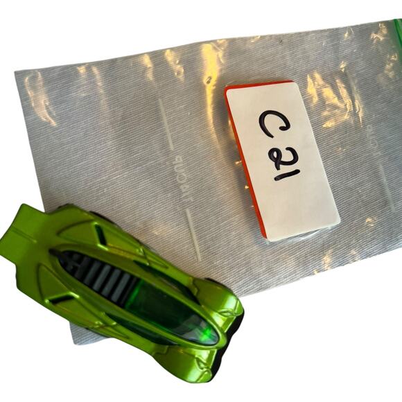 2001 Hot Wheels Spectraflame II Green Side Draft Car - Picture 8 of 8